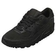 Nike Air Max 90 Womens Fashion Trainers in Black 5.5 UK