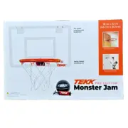 TEKK Monster Jam Mini Hoop 12 x 18 Basketball Set- Pro Edition NIB