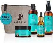 Korean Beauty Skin Kit, Vitamin C Serum, Face Wash, Mist, Toner, SPF50 Cream
