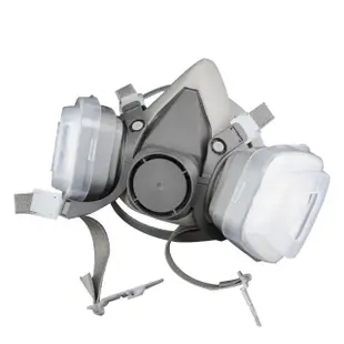 【WILL】工業用口罩6200噴漆口罩 雙濾罐 粉塵口罩 噴漆面罩 ST3M6200-F(6200防毒面具 防護面罩 防塵口罩)