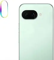 Camera Lens Protector Compatible for Google Pixel 9a, Titanium Alloy High-Definition Lens Film, Precision Bonding Camera Lens Protector Anti-Scratch- 1 Pack (Colorful)