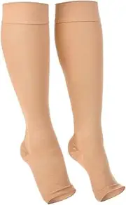 Healvian Calf Compression Socks for Women Sports Socks Elastic Fiber Chinlon Material