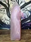 Stunning Lychee Jelly Agate Crystal Point Tower Obelisk 160mm 554g