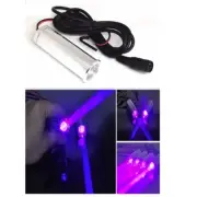 405nm 200mw Violet Blue Fat Beam Laser Module DC Type For DJ/Bar/KTV W Adapter