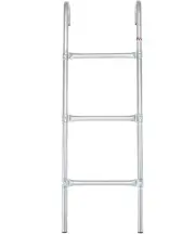Skywalker 3 Rung Galvanized Steel Ladder Fits 10' And Up Trampoline