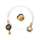Easy to Use Gas Stove Adapter Propane Bottle Refill Hose for Convenient Cooking