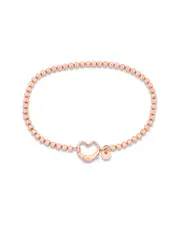 Italian Silver Ball Bead Bracelet