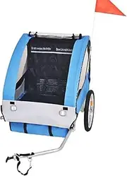 Bike Trailer Versatile Pet Bike Trailer Load Capacity Comfortable Travel