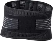 Breathable Sports Waistband for Fitness and Running Outdoor Lumbar Brace Belt Ideal Running Belt and Fitness Accessory for Active Lifestyles Black