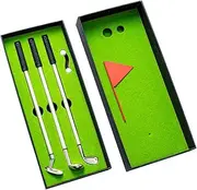 oshhni Oshhni Golf Pen Set, Golf Clubs Pens, Ballpoint Pen Stationery, Mini Desktop Golf Ball Pen with Balls and Flag for Coworker Dad Birthday Gifts