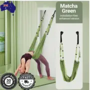 Aerial Yoga Strap Pull Rope Woman Hammock Stretch Leg Splits Trainer Female Gym