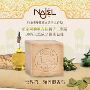 【敘利亞NAJEL】阿勒坡紫羅蘭手工古皂100g香皂肥皂(100g)