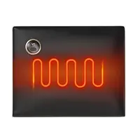 Heated Hand Warmer Pouch,Portable Heated Pouch Pad - Electric USB Hand Warmer Bag with 3-Temperature Settings for Fishing Camping Travel