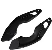 Car Steering Wheel Shift Paddles for RC NX is NX200T IS200T 300H Car Steering Wheel Shift Paddle Cover Shift Extension Rodd HTEOPOEKFR(Black)