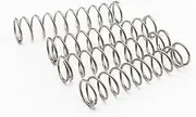 10pcs 304 Stainless Steel Compression Spring Return Spring Steel Wire Diameter 0.5 Mm Outside Diameter 3-6mm(50mm(10PCS),6mm)