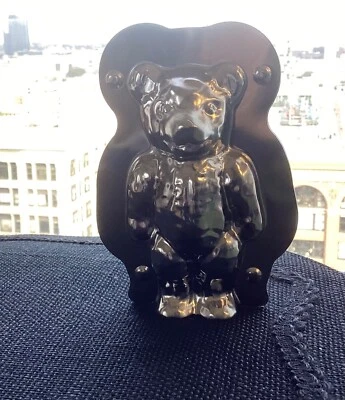 Standing Teddy Bear Chocolate Candy Mold New with Clips Included