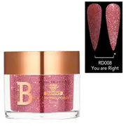 Billionaire Diamond SNS Dip Dipping Acrylic Nail Powder 008 You Are Right 56g