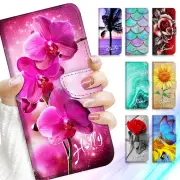 Personalised Name Flip Case Cover For Samsung S25 S24 S23 S22 S21 Ultra Plus FE