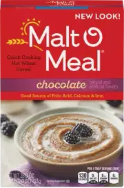 Malt-O-Meal Chocolate Flavored Hot Wheat Cereal (28 Oz, Pack Of 12)
