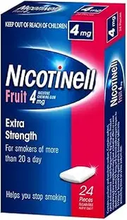 Nicotinell 4mg Fruit Gum 24-Pieces Set