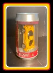 DE Mini RC Yellow Race Car in Soda Can RS#6001134 DEMINIRCCAR BRAND NEW SEALED