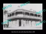 OLD LARGE HISTORIC PHOTO OF KENT TOWN SA VIEW OF THE ROYAL SUN HOTEL c1890