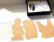 Attack on Titan: Levi 3D USB LED Color Changing Night Light 4 Panels! FREE SHIP!