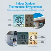 Wireless Temperature and Humidity Meter Thermometer Hygrometer Digital Weather.