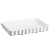 NEW Emile Henry Deep Rectangular Tart Dish Flour 24x34cm
