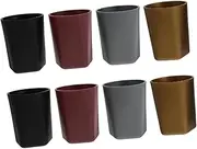 ERINGOGO 8Pcs Stylish Plastic Dice Cups Dice Holders for Bar Party Entertainment Compact Lightweight Design Game Supplies for Fun Gatherings