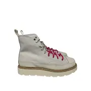 NEW! Converse Chuck Taylor Crafted Boots Egret White Pink Men's 8.5 Women's 10