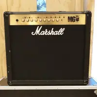 在飛比找Yahoo!奇摩拍賣優惠-中古Marshall MG-100FX電吉他音箱-100瓦/