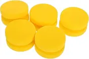 DINHEAROM 5pcs Buffing Sponge Pads for Car Polishing and Waxing Soft Durable Sponges for Car Detailing Pads