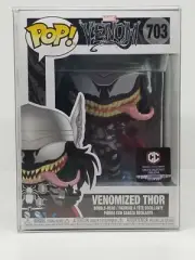 Marvel Venomized Thor 703 Chalice Collectibles Excl. Funko w/ Pop Protector