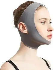 V Face Masks, Reusable V-Line Mask, Face Mask V Line Lifting Mask, Grey