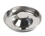 P55 26cm Anti-Choke Slow Food Bowl Cat Dog Stainless Steel Feeder Pet Supplies