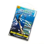 PROFISHCO Assist Stinger Hook Mustad 4/0 Medium Length 140lb 2ct