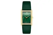 Olivia Burton Green Forest Leather Women's Watch - 24000199