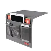 Bedside Caddy Organizer 4 Pocket Storage Remote Control Hanging Holder Bed Sofa