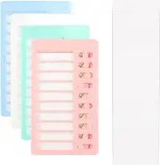 4 PCS Chore Chart for Kids，Blank to Do List Reusable，Plastic Checklist Board ...
