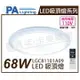 Panasonic國際牌 LGC81101A09 LED 68W 110V 厚層無框 調光調色 遙控吸頂燈 _ PA430061