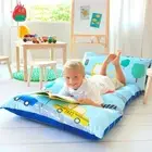 Butterfly Craze Floor Pillow Case, Cars Blue - Queen Size