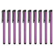 10pcs Stylus Pens for Touch Screens Capacitive Stylus Pencil Purple