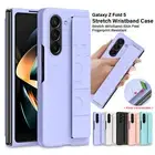 For Samsung Galaxy Z Fold 6 5 4 3 2 Luxury Wristband Strap Case Shockproof Cover