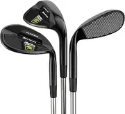 Orlimar Spin Tech Full Face Golf Wedges for Men | Unique Look, Exceptional Spin, Low Bounce Game Improvement 52 56 60 64 Degree Wedge, Right/Left Handed