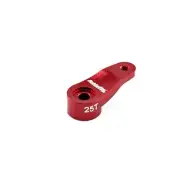 HobbyStar Red 25T Aluminum Angled Servo Horn R/C Car Truck TLR 25 Tooth Spline