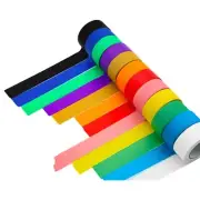 7/12 Colored Masking Tape, Kids Art Supplies Colored Tape, DIY Craft Tape Rolls