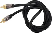 CONGARTENO RCA Cable for Subwoofer Stereo RCA Cable Durability Organized Layout Simplify Home Entertainment Setup