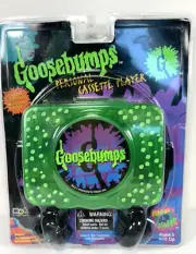 RARE Goosebumps Personal Cassette Player 1996 MGA 22951-3 NEW sealed +headphones