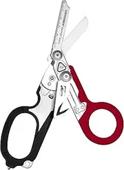 [LEATHERMAN] Raptor Rescue - Multitool Rescue Scissors with 6 Practical Functions - Ideal for Professional Emergency Service or Everyday Tasks (Red/Stainless Steel)